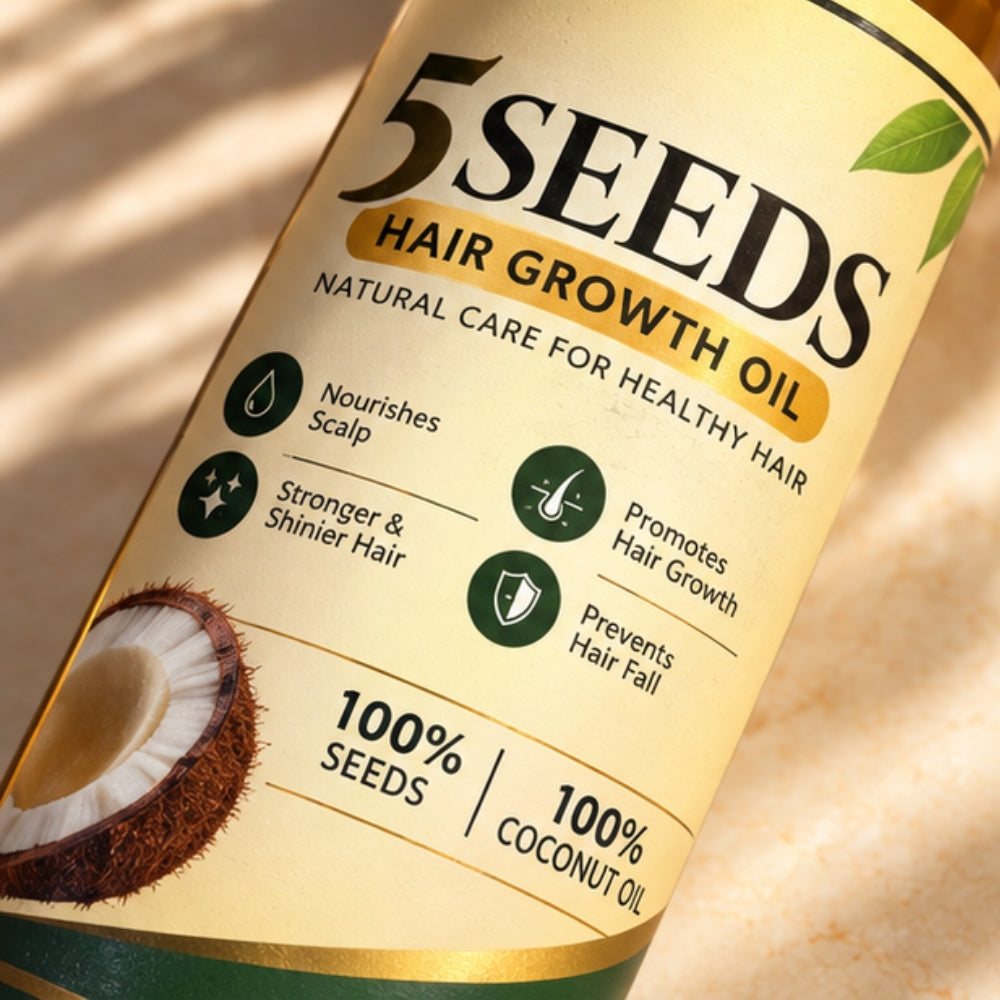 5 Seeds Hair Growth Oil